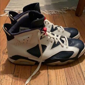 Air Jordan 6 Olympic lightly worn
